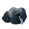 Portable Storage Memory Foam U Shaped Neck Pillow, Adjustable Size Travel Cushion for Adults and Kids Car Airplane Use