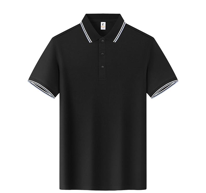 Summer business casual short-sleeved polo shirt