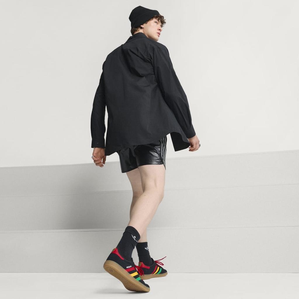 adidas Jamaica Handball Spezial HQ9437 Unisex Originals Sneakers Core Black / Pure Ruby / Bold Gold