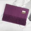 200 * 70cm Thick Solid Color Women'S Cashmere Imitation Scarf For Winter Luxury Women'S Wool Shawl