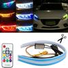 DRL FLEX LED Daytime Running Lights + Dynamic Directions + RGB, External, 12V, Off-Road