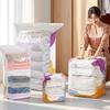No Pump Vacuum Storage Bags Large Capacity Press & Seal Clothing Seal Bag Dust-proof Space Saving Seal Compression Bag