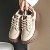 Little White Shoes  Spring/Summer New Women's Casual Versatile Thick Sole Elevated Woman Shoes Student Shoes
