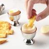 Egg Topper Cutter Stainless Steel Egg Cup Holder Eggshell Opener Cracker Cutter Boiled Egg Shell Opener Scissors Kitchen Gadgets