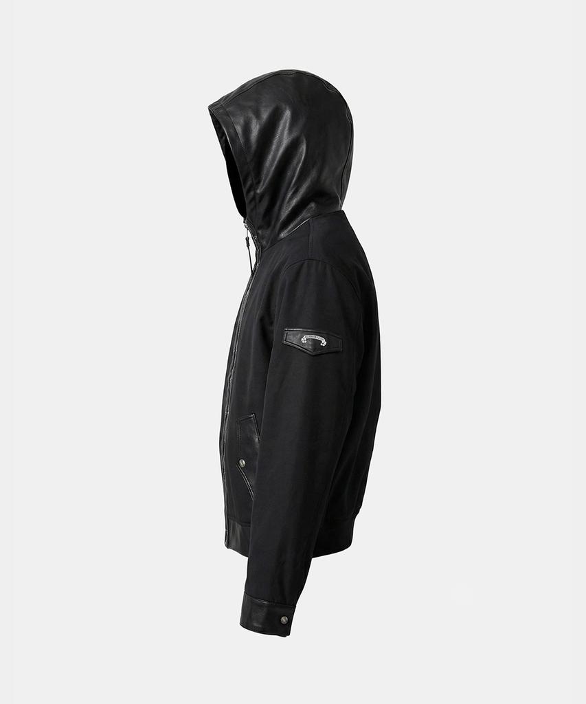 Badblood Viper 91 Contrast Hooded Blouson - Black
