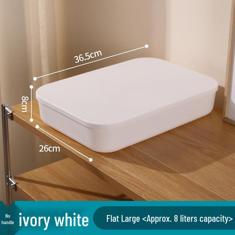 Пластиковая настольная корзина-органайзер в японском стиле для закусок и косметики