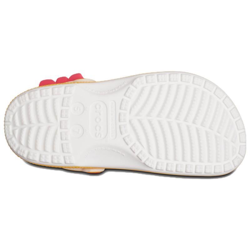 McDonald's x Crocs Classic clog Сестра Большой Птицы EVA Нескользящие и износостойкие Туфли с отверстиями Унисекс Желтый