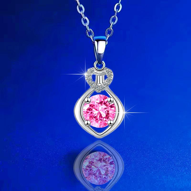 Новое нишевое бриллиантовое ожерелье с подвеской в виде капли воды для женщин, простая подвеска в виде капли воды, цепочка на ключицу