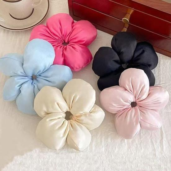 Женская веревка для волос, большая губка в форме цветка, большая резинка для волос, легкая портативная повязка для волос, аксессуары для волос