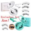 Repeatedly Magnetic Eyelashes with Applicator Magnetic False Eyelashes  Women Girls