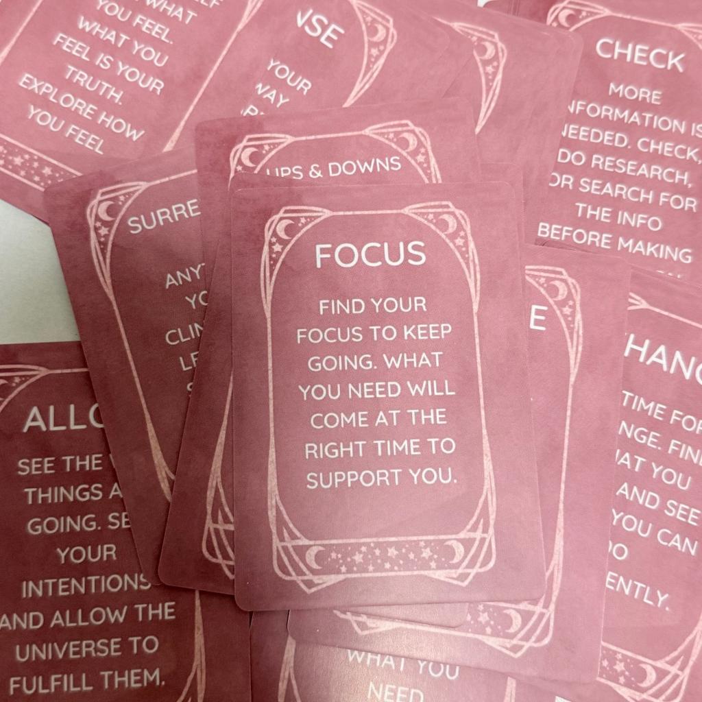 Daily Recommendation Oracle Cards 45 Card Deck English Version Meaning Family Party Board Game Oracle Cards Divination Fate Card
