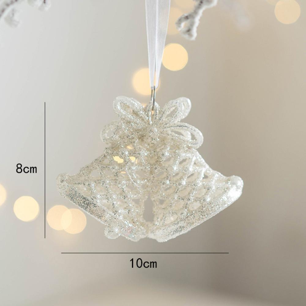 White Angel Fairy Pendant Glitter Xmas Tree Hanging Ornaments DIY Xmas Home Decoration
