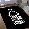 Tree Forest Logo Area Rug Perfect for Decorate room Outdoor Bedrooms Foyer Antislip Carpet Decorate Offices