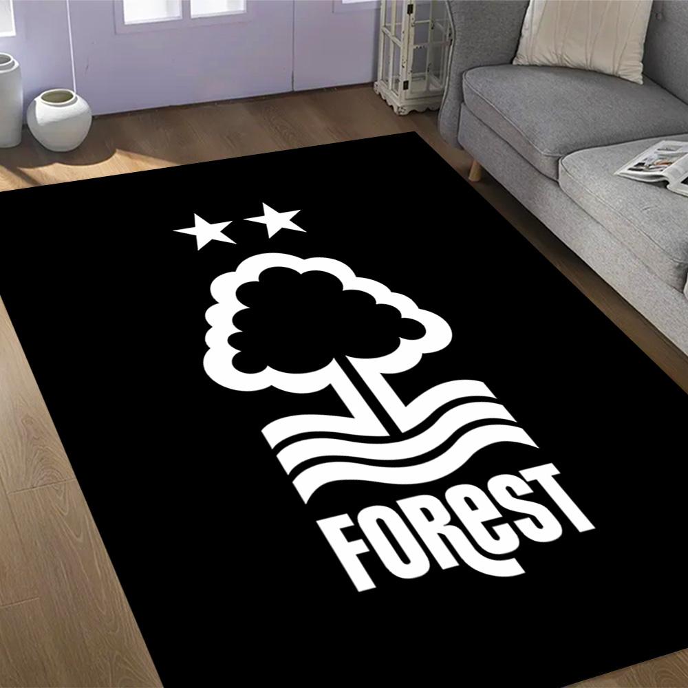 Tree Forest Logo Area Rug Perfect for Decorate room Outdoor Bedrooms Foyer Antislip Carpet Decorate Offices