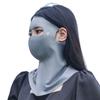 Защитная маска для лица Однотонная Регулируемая посадка Превосходная воздухопроницаемость Защита от солнца Растягивается Защита от УФ