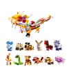 Small Particles Domestic Building Block Transparent Marine Life Toy Compatible Lego Puzzle Assembly Children'S Gift