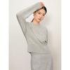 Jiu Zi Anna Co Women's Casual Round Neck Pullover Sweater