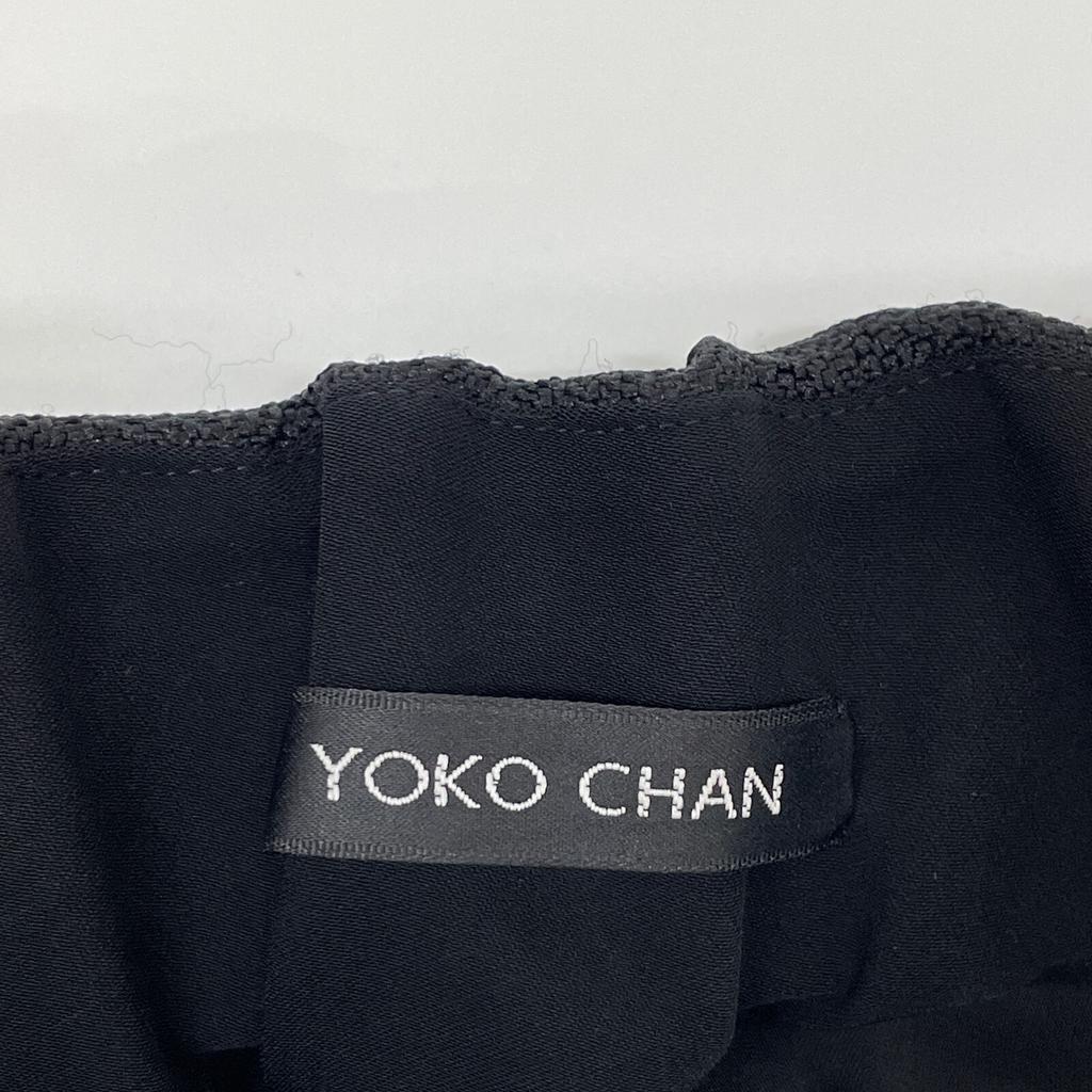 YOKOCHAN YCLP-516-020 Black high waist pants Bottoms 36 blackUsed