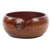 Wooden Yarn Bowl Handmade Logs Made of Textile Yarn Wooden Bowl Environmentally Friendly Round Wooden Bowl Storage DIY