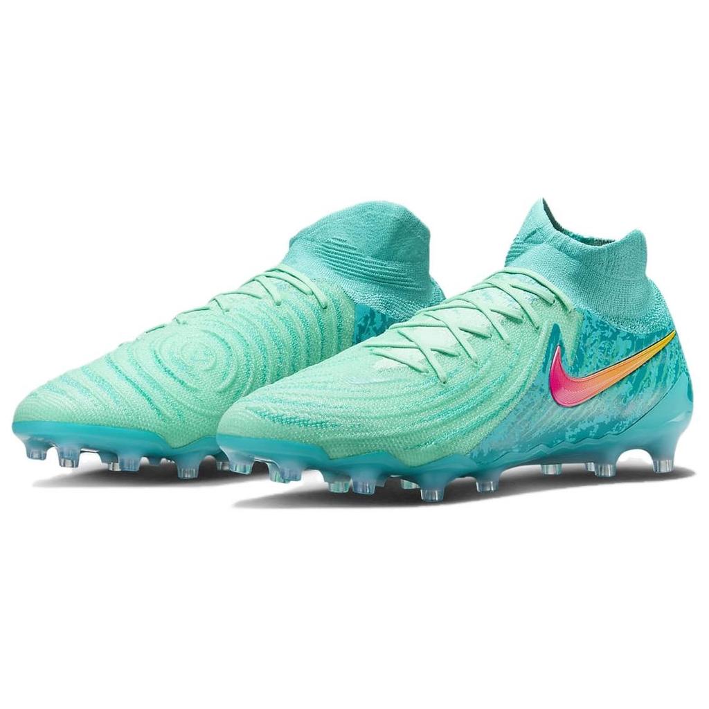 Nike Phantom Luna 2 Elite LV8 AG High Vortex Pack Мужские кроссовки Зеленый Зеленый-Сияющий Черный FJ2567-300