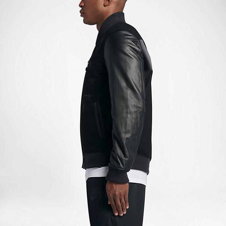 Nike Ветровка Destroyer со звездным узором, мужская верхняя одежда, черная 802645-010