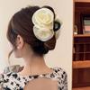 Цветок Цветок Заколка для волос Корейский стиль Большой размер Заколка для волос Мода Красная роза Зажим для волос Девочки