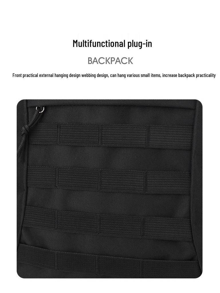 Камуфляжный рюкзак большой вместимости для активного отдыха - Многофункциональная сумка для пеших походов, альпинизма, велоспорта и тактических операций