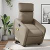 VidaXL Reclining Massage Armchair, Relaxation Chair with Adjustable Backrest and Footrest, Living Room Seat 3206762