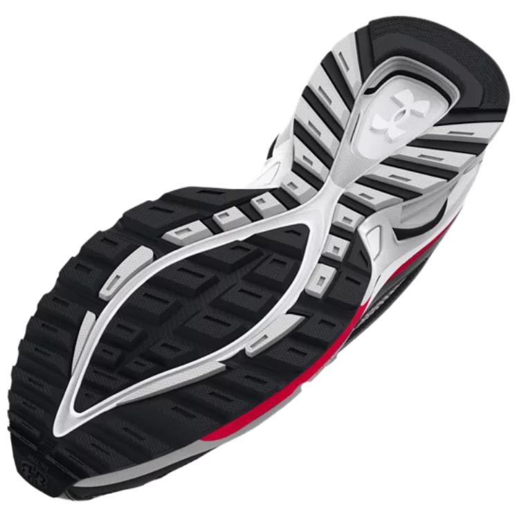 Under Armour Apparition Distant Grey Black Red Unisex Sneakers Inferno-Red 3027595-107