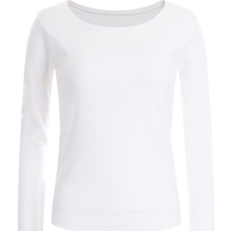 Shop WomeN Slim FiT LoNg Sleeve T shirT Layered RouNd Neck Solid 6 Color N Dai
