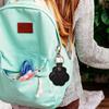 Кошачья лапка кожаный брелок-подвеска сборщик шерсти кошки собаки брелок украшение памятное хранение питомца Брелки Сборщик шерсти