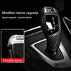 Для BMW Carbon Fiber Texture Car Gear Panel Frame Gear Knob Cover Head Trim для BMW F30 F10 F15 F07 F20 F21 F22 F32 F34 F3