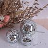 Mini Disco Ball Reflective Mirror Ball Car Disco Ball Hanging Mini Mirror Disco Ball Party Wedding Christmas Decor