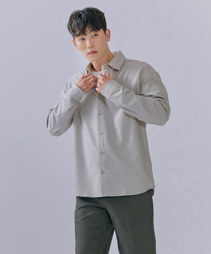 CHASECULT Men'S Solid Basic Shirt-Cezk5401B0M