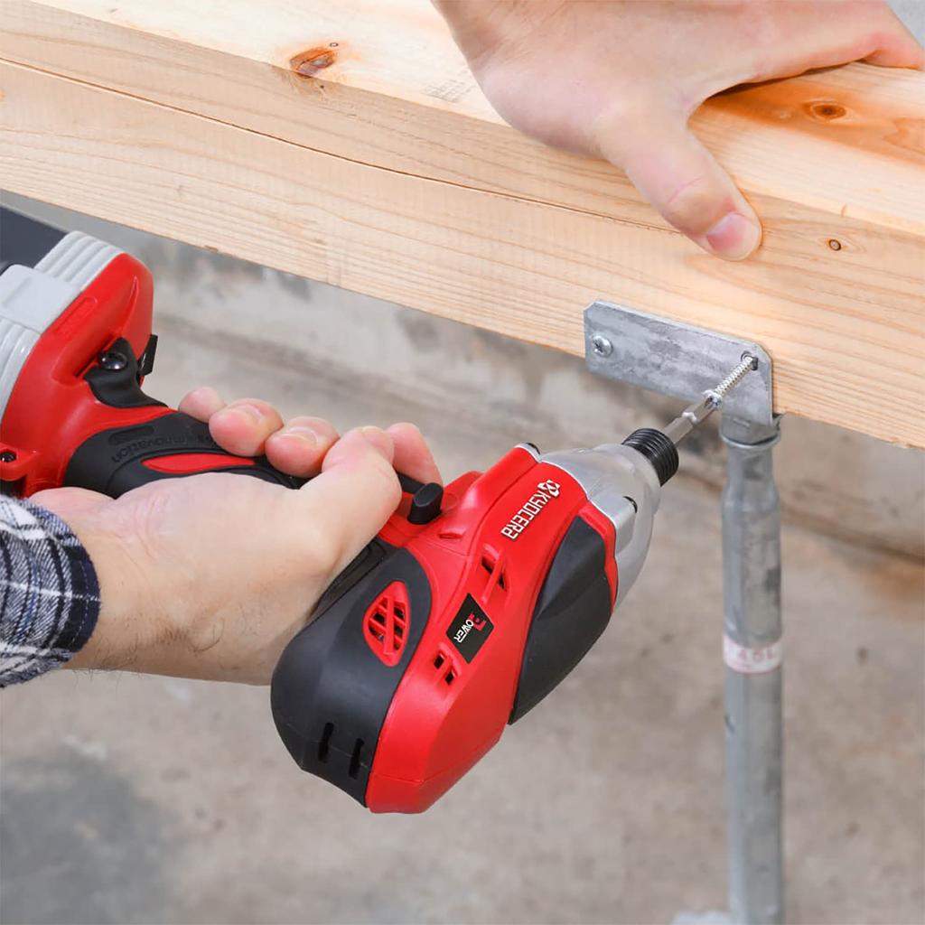 Kyocera Old Ryobi Rechargeable Impact Driver 658450B the Number of Rotations and Number of Blows In 2 Stages Strongly Tighten Screws with a Maximum