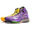 Баскетбольные кроссовки LiNing Blade 4 Super Dog мужские фиолетово-желтые ABAT139-8