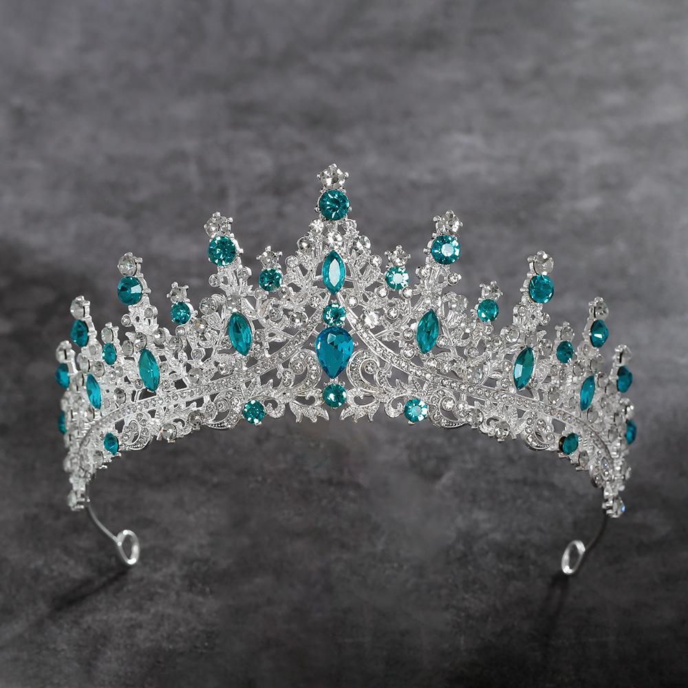 Элегантная хрустальная свадебная тиара - Свадебный и праздничный аксессуар для волос