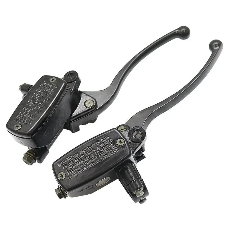 Universal 22mm 7/8" Motorcycle Brake Pump Front Master Cylinder Hydraulic Brake Clutch Lever M10 Fit For ATV Quad Moped Scooter