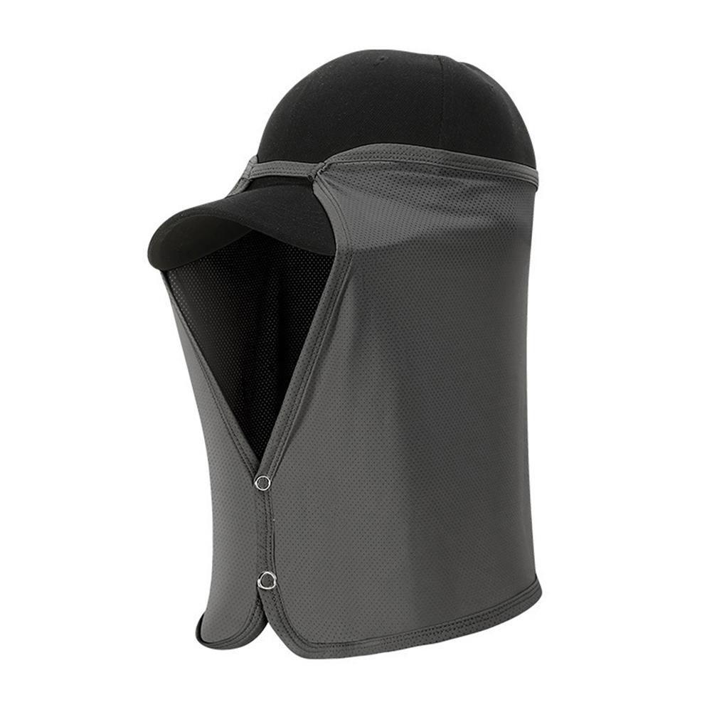 Кепка с шейным клапаном для рыбалки на открытом воздухе, из ледяного шелка, быстросохнущая, дышащая, с защитой от солнца, с шейным клапаном, солнцезащитная кепка, рыболовная шляпа