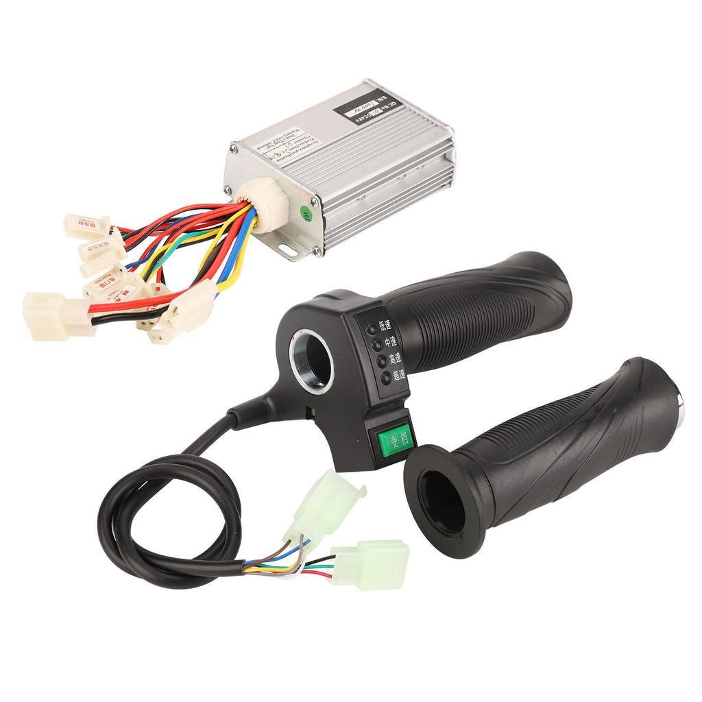 Контроллер электродвигателя щетки для электровелосипеда 48 В 1000 Вт с 4-скоростной ручкой дроссельной заслонки, электрический контроллер