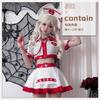 Halloween Adult Costume European and American Foreign Trade Sexy Nurse Costume Doctor Uniform Nurse Skirt Stage Performance Costume Large Size