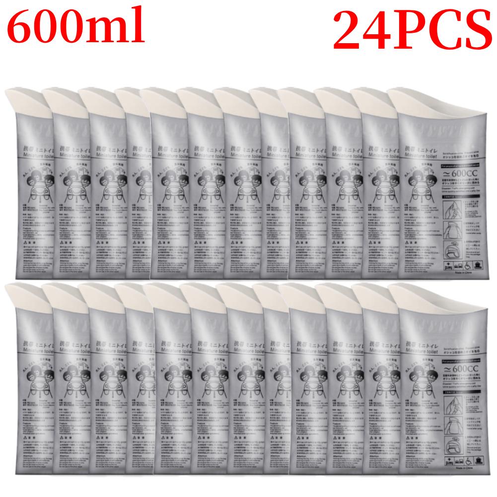 4-32 шт. Портативный аварийный пакет-писсуар для кемпинга на открытом воздухе, одноразовый дорожный пакет для рвоты, мобильный туалет для мужчин, женщин и детей