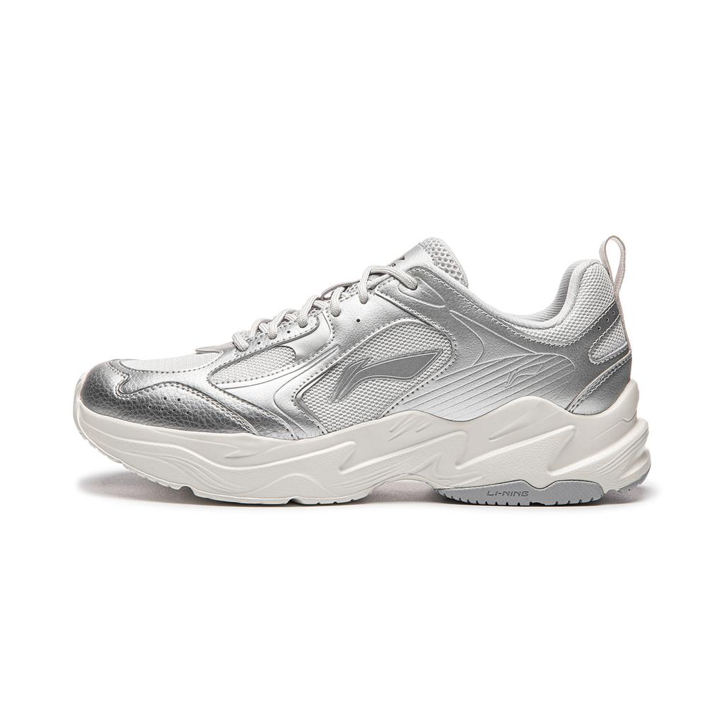 Повседневная обувь Li Ning Мужская Низкая Серебристая AGCW481-2
