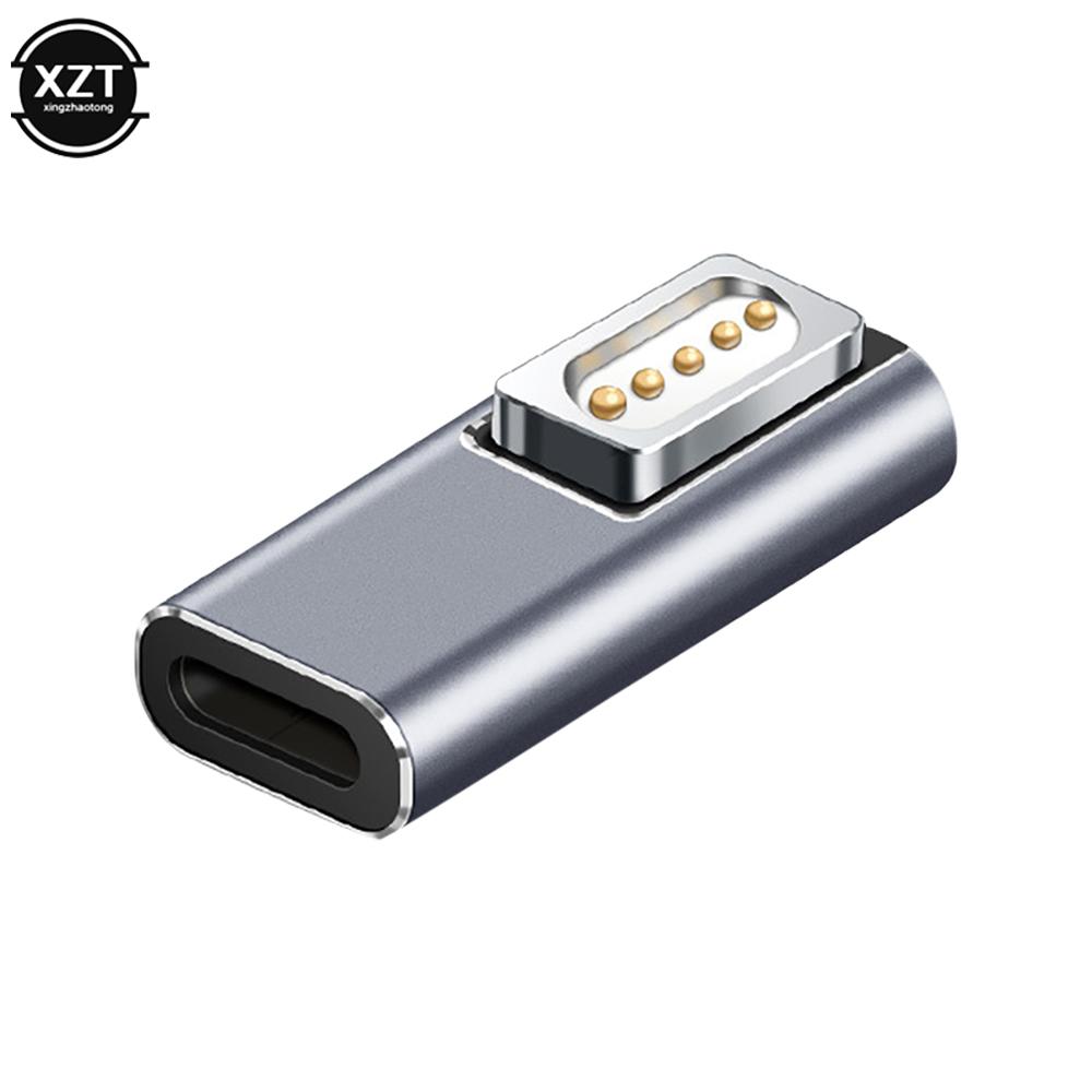Магнитный адаптер для зарядки PD Type C для Apple Magsafe 1 MacBook Pro Air Зарядное устройство Штекер-конвертер USB C Адаптер для быстрой зарядки
