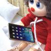 1:12 кукольных домиков Миниатюрный планшет Мини ноутбук Компьютер Модель кукольный домик Декор Игрушка