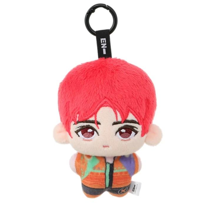 ENHYPEN X MINISO Коллекция плюшевых брелоков - Мягкие стилизованные дизайны персонажей