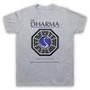 TV drama Lost The Dharma Initiative 100cotton unisex shirt 2026 Summer New Oneck Mens Y2k Short Sleeve Tshirt fan gift