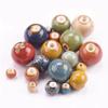Круглые Случайные Смешанные 6мм 8мм 10мм 12мм 14мм Керамические Фарфоровые Свободные Бусины Лот для Материалов для Изготовления Ювелирных Изделий DIY Поделки Фурнитура Креативные Бусины