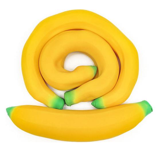 Игрушка для снятия стресса «Банан» для детей и взрослых, эластичная, гигантская, сенсорная игрушка «Банан»