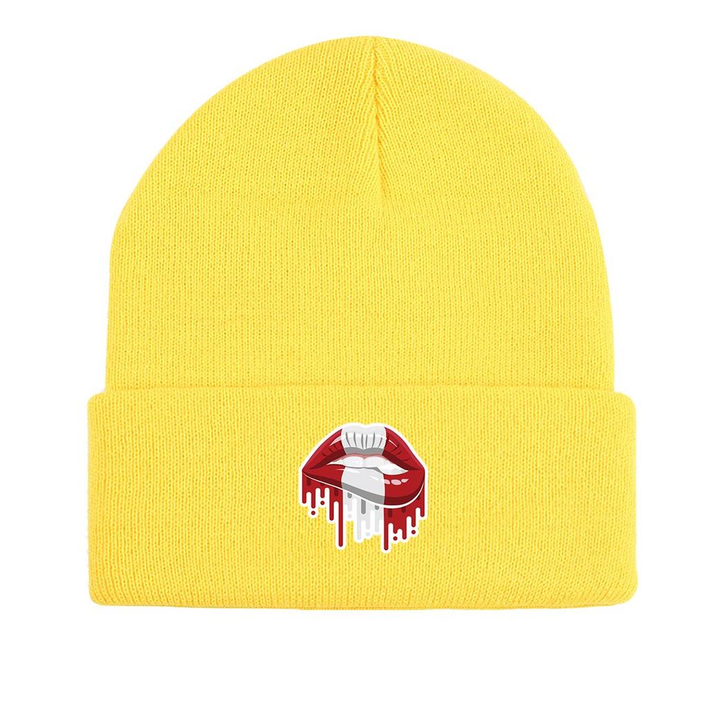 Шапка-бини с флагом Перу, зимняя вязаная шапка, патриотическая шапка-бини, мягкая осенняя унисекс шапка, вязаная шапка